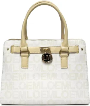 LOEM monogrammed lock belt key shoulder Bag handbag signature designer inspired