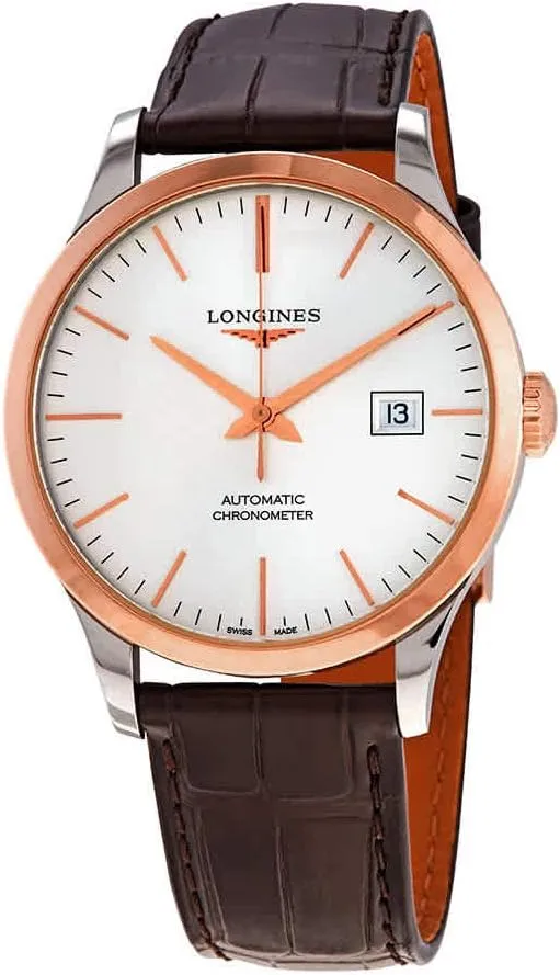 Longines Record Automatic Chronometer Silver Dial Men's Watch L28215722