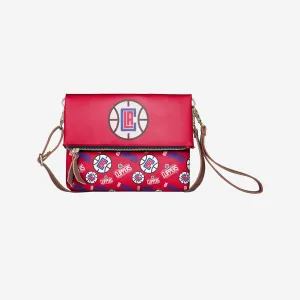 Los Angeles Clippers Printed Collection Foldover Tote Bag