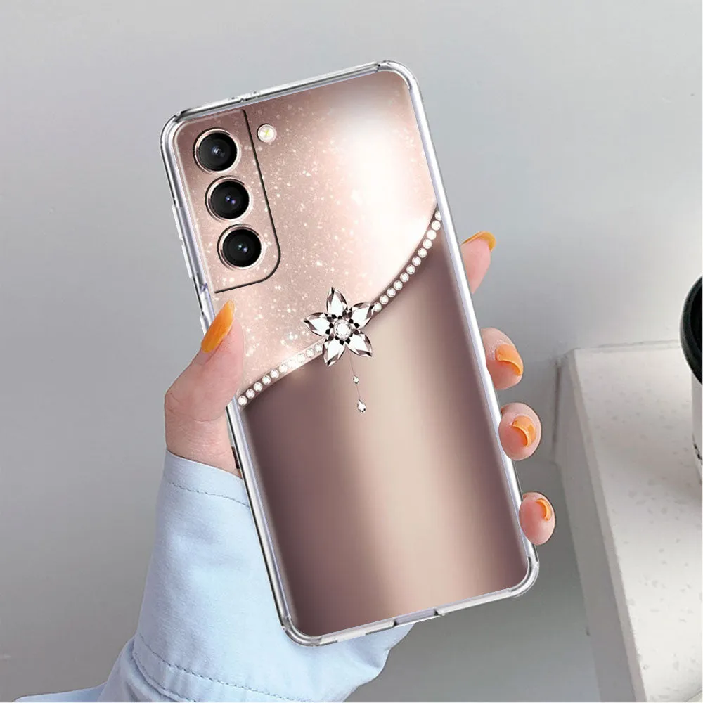 Love Bow Pattern Clear Case For Samsung Galaxy