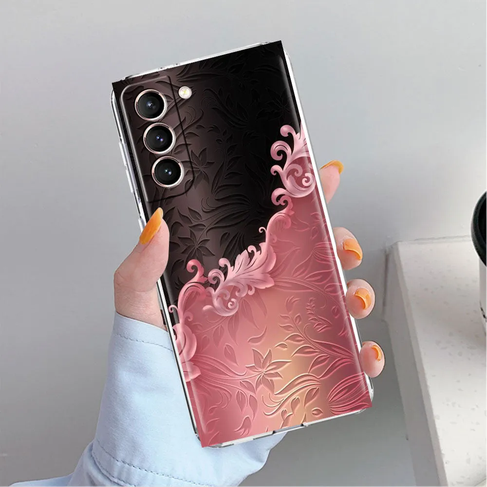 Love Bow Pattern Clear Case For Samsung Galaxy