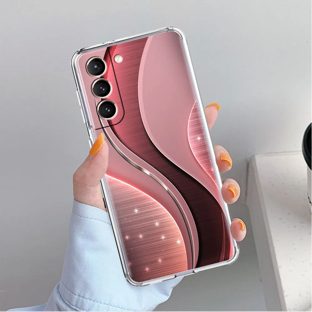 Love Bow Pattern Clear Case For Samsung Galaxy