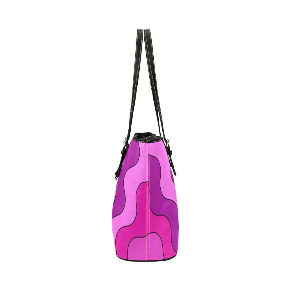 Magenta Vibes | Leather Tote Bag