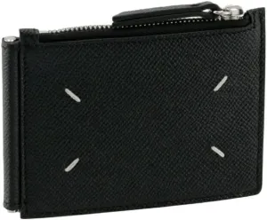 Maison Margiela Men's BIFOLD WALLET WITH C Bifold Wallet BLACK SA1UI0018-P4745-T8013, black