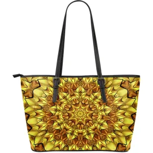 Mandala Gold Large Handbag