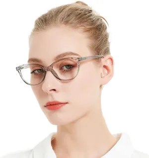 MARE AZZURO Clear Reading Glasses Women Fashion Round Readers 0 1.0 1.25 1.5 1.75 2.0 2.25 2.5 2.75 3.0 3.5 4.0 5.0 6.0