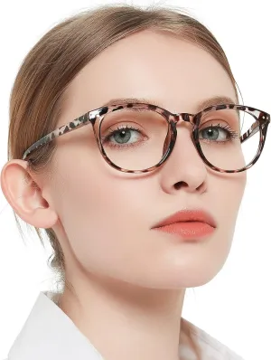 MARE AZZURO Reading Glasses Women's Readers 0 1.0 1.25 1.5 1.75 2.0 2.25 2.5 2.75 3.0 3.5 4.0 5.0 6.0 (Leopard 100)