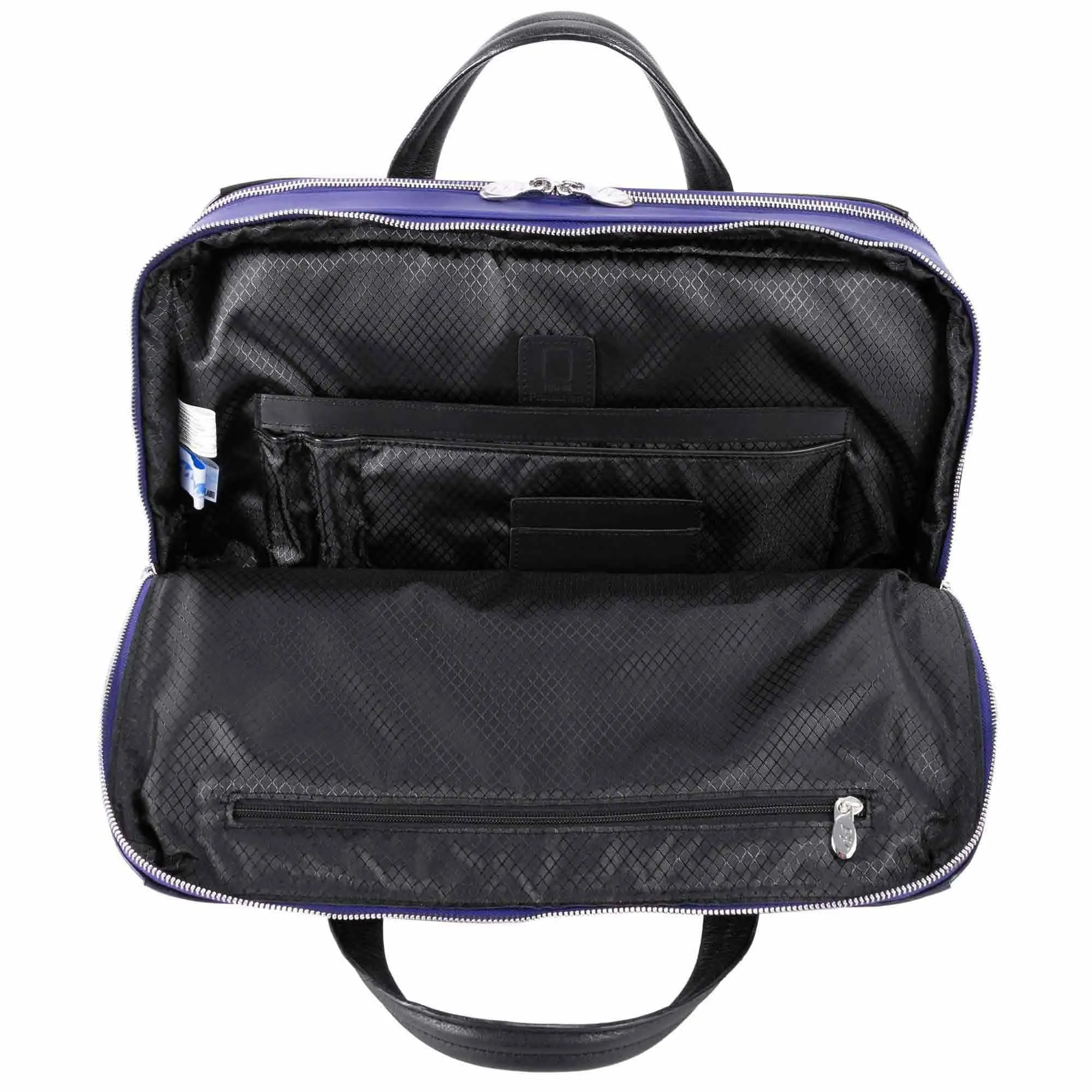 McKlein USA Harpswell 17" Nylon Dual Compartment Laptop Briefcase