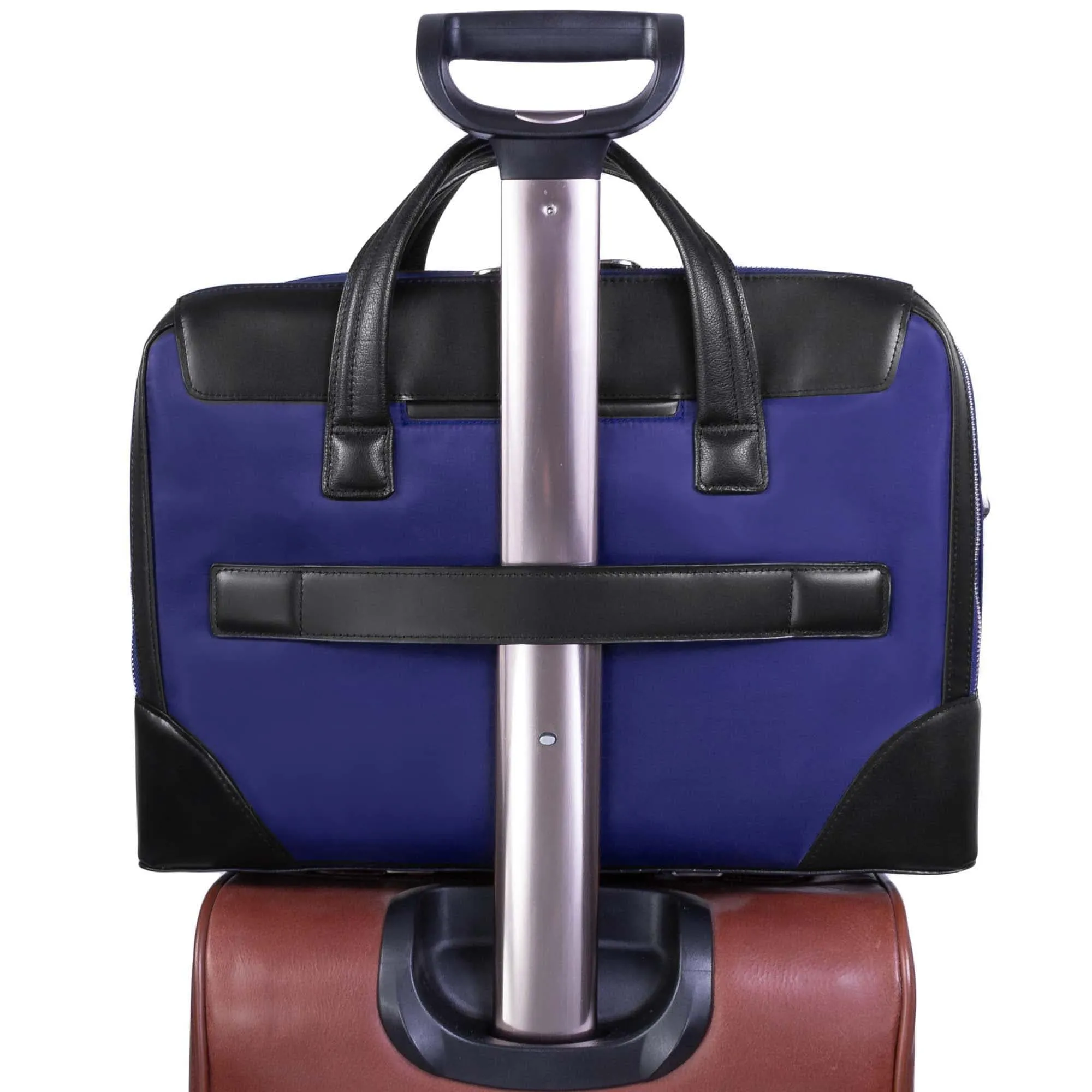 McKlein USA Harpswell 17" Nylon Dual Compartment Laptop Briefcase