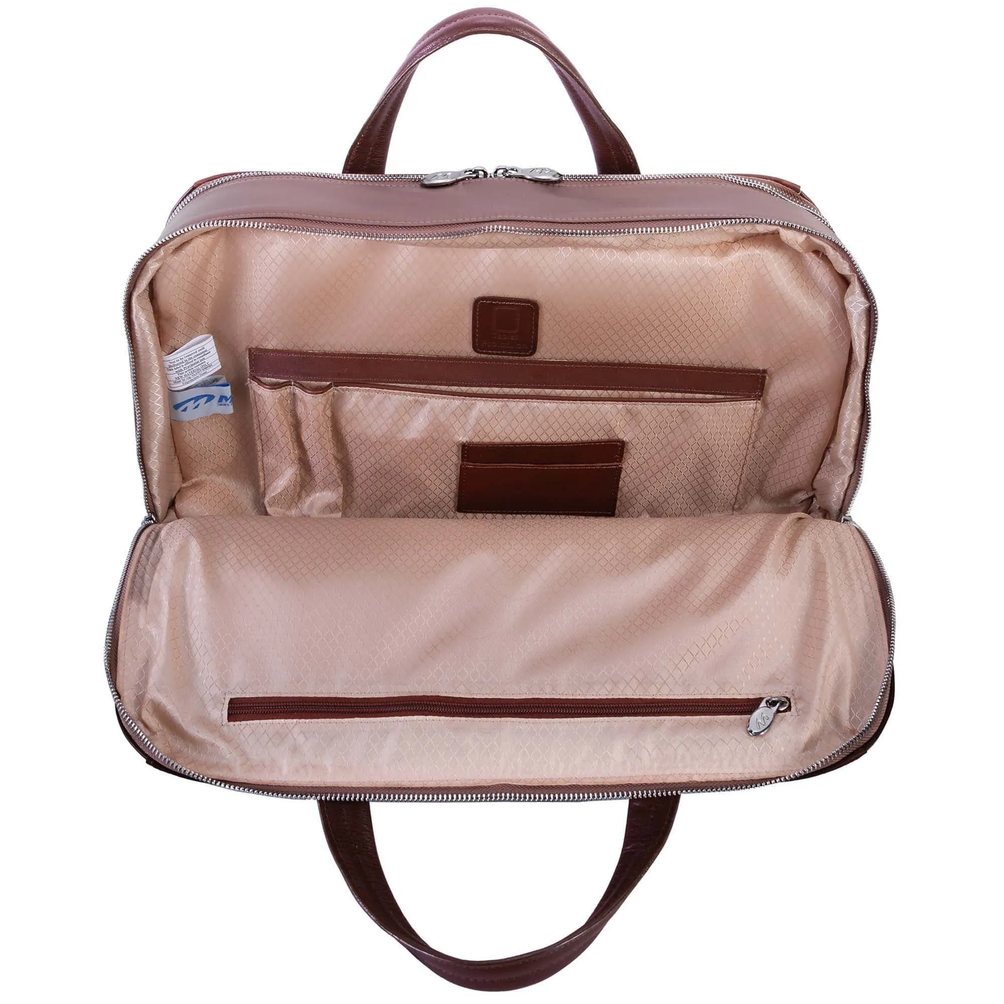 McKlein USA Harpswell 17" Nylon Dual Compartment Laptop Briefcase