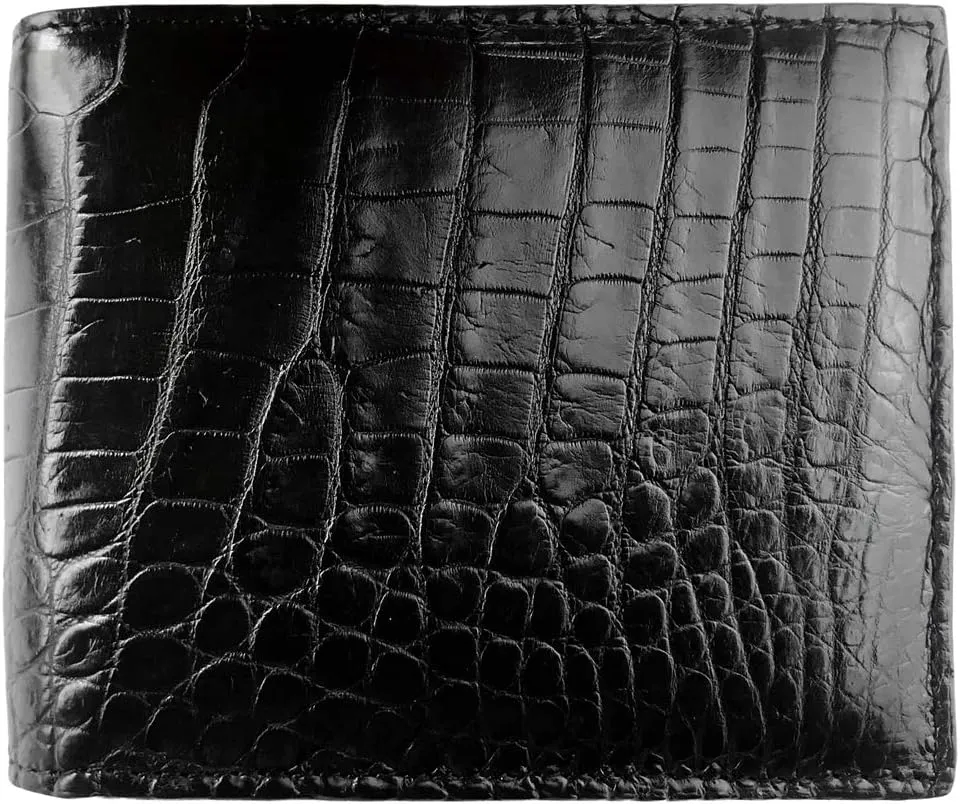 Men's Authentic Crocodile Wallet Alligator Leather Wallet Christmas Gift Birthday Present