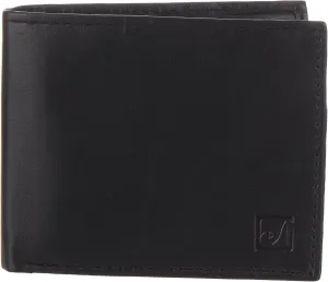 Men's Black Leather Wallet