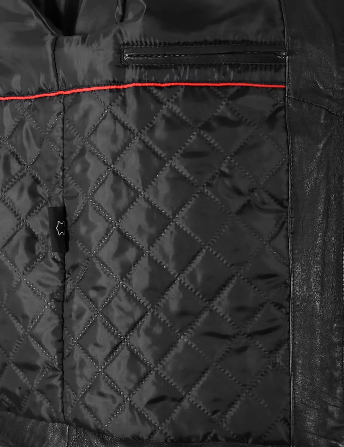 Men's Black Real Leather Classic Fitted Levi's Inspired Underwired Collar Jacket 1918
