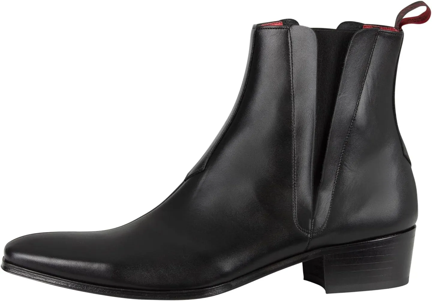 Men's Carlito Leather Boots, Black