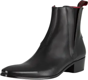 Men's Carlito Leather Boots, Black