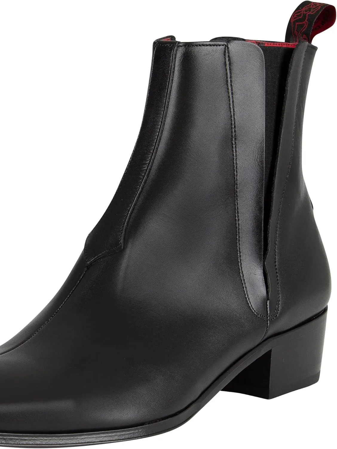 Men's Carlito Leather Boots, Black
