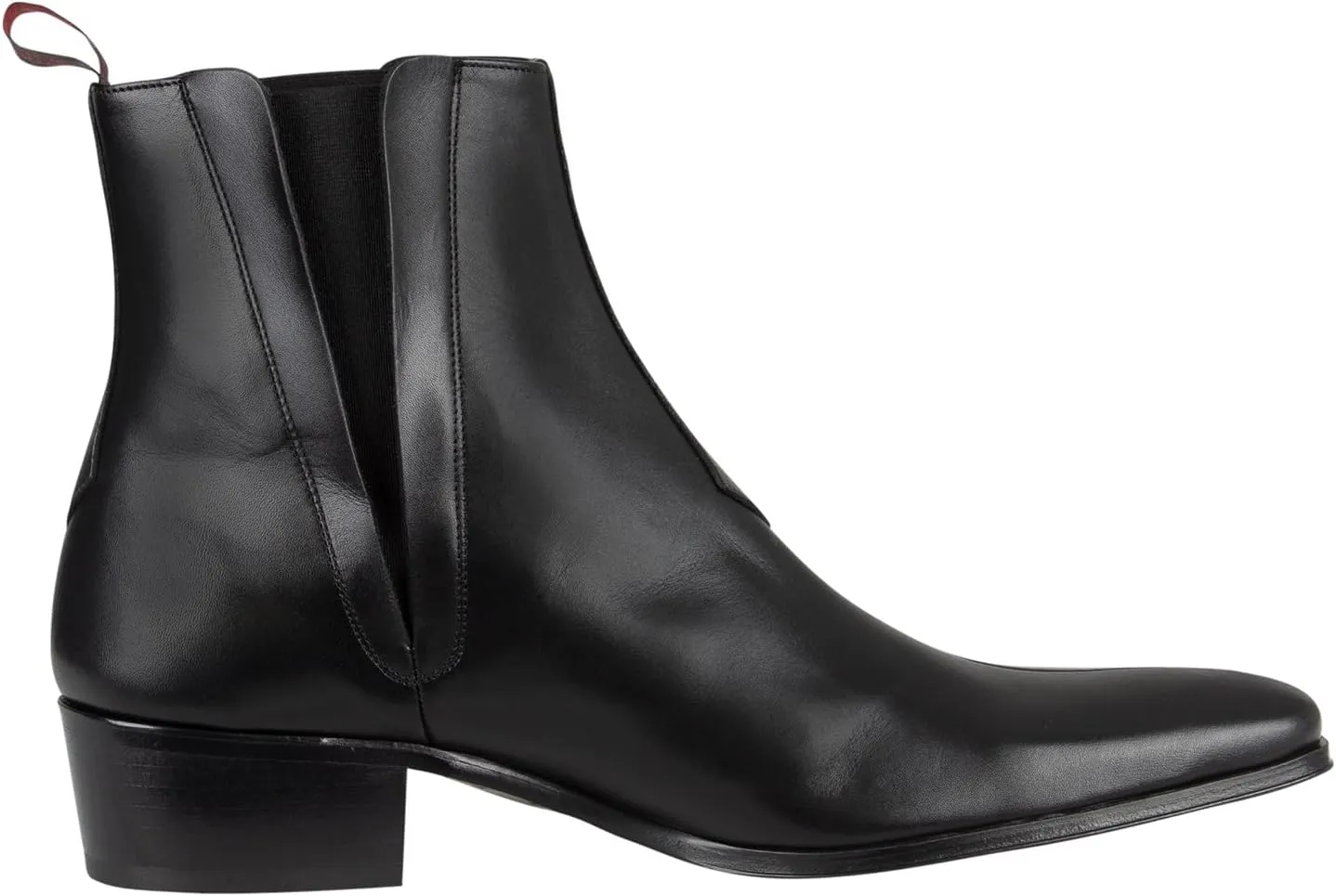 Men's Carlito Leather Boots, Black