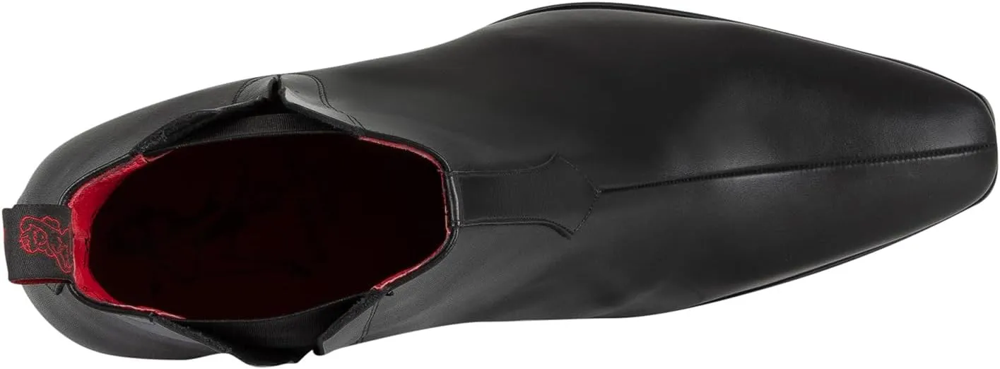 Men's Carlito Leather Boots, Black