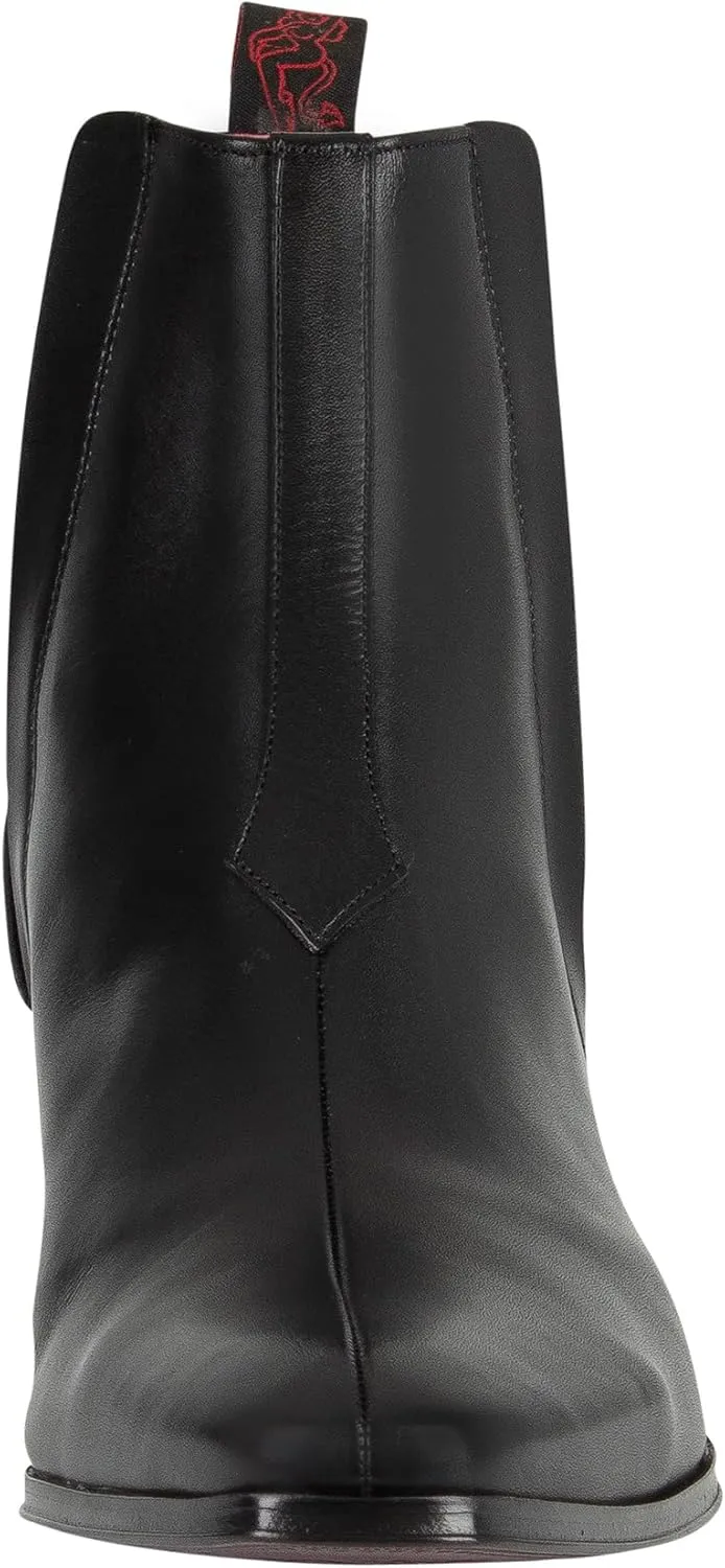 Men's Carlito Leather Boots, Black