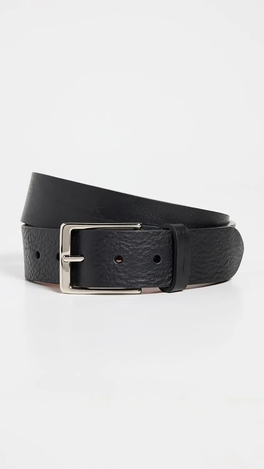 Men's Lightning Bolt Keeper Leather Belt