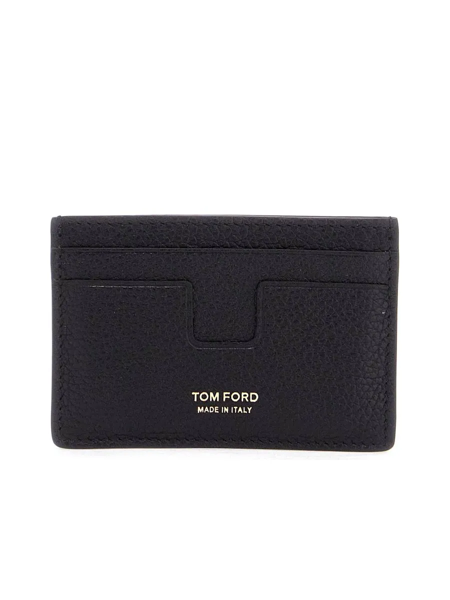 Minimalist Calfskin Credit Card Holder
