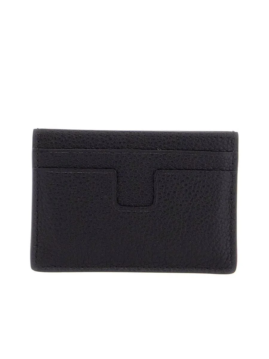 Minimalist Calfskin Credit Card Holder