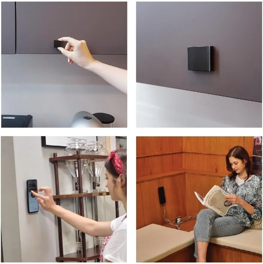 MULTI BAND Original Phone Grip, Secure Hand Strap Holder, Slim Fashionable Finger Loop Selfie Grip, Phone Stand Compatible with Most Smartphones