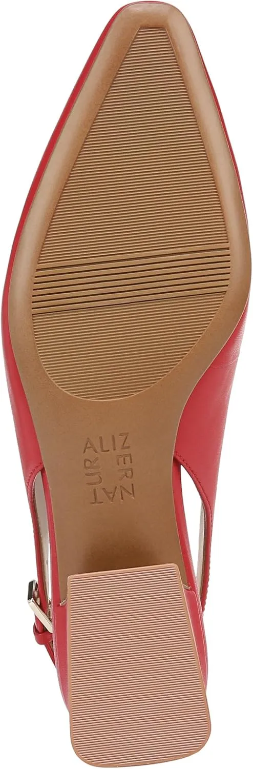 Naturalizer Women's Lindsey Slingback Pointed Toe Low Block Heel Pump