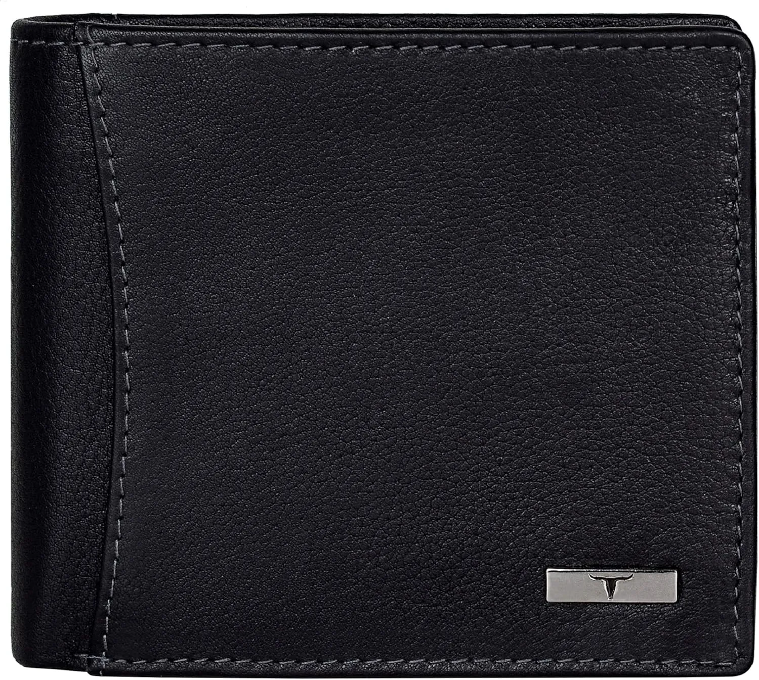 Oliver Leather Wallet for Men, Black, Contemporary