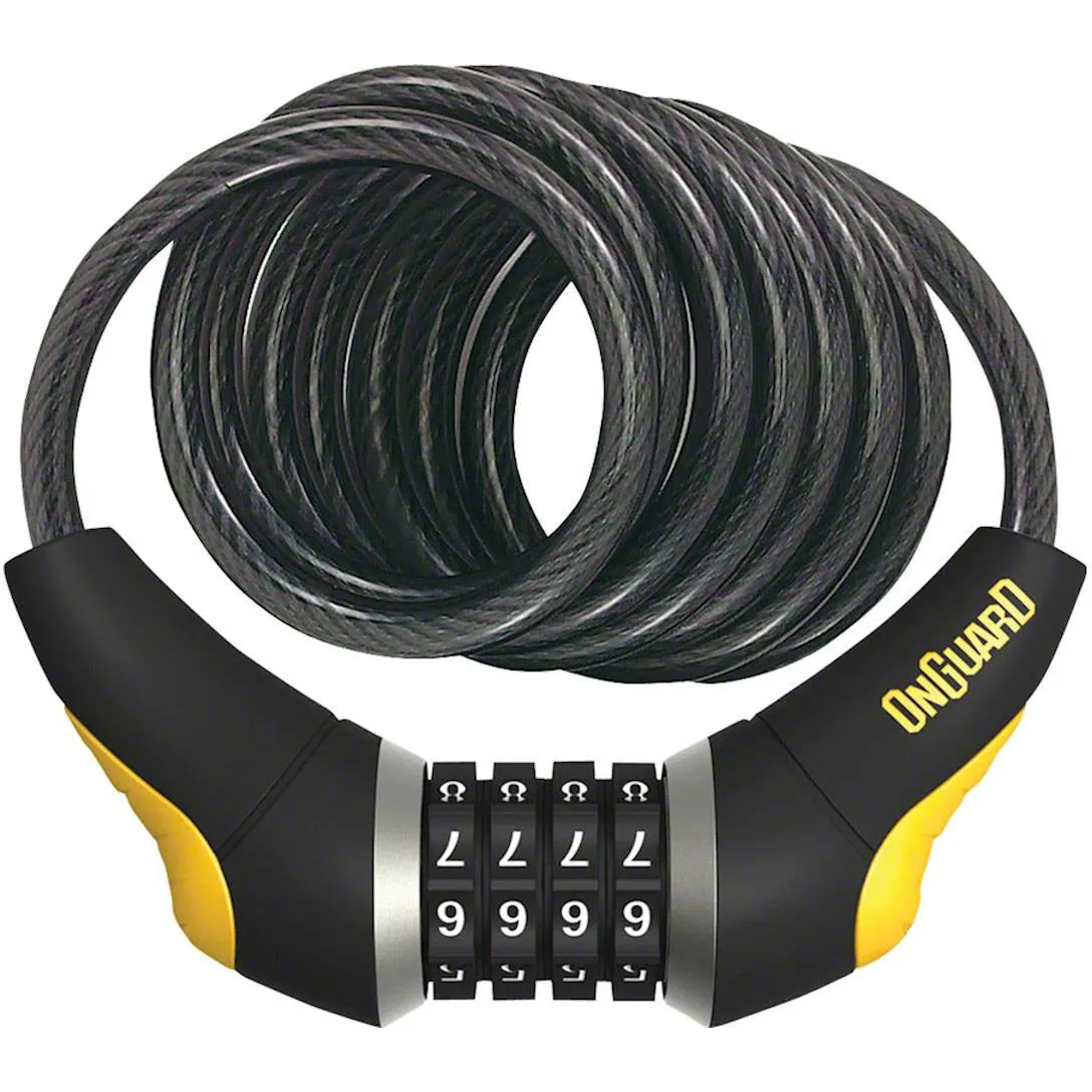 OnGuard Doberman Combo Cable Lock - 6' x 10mm