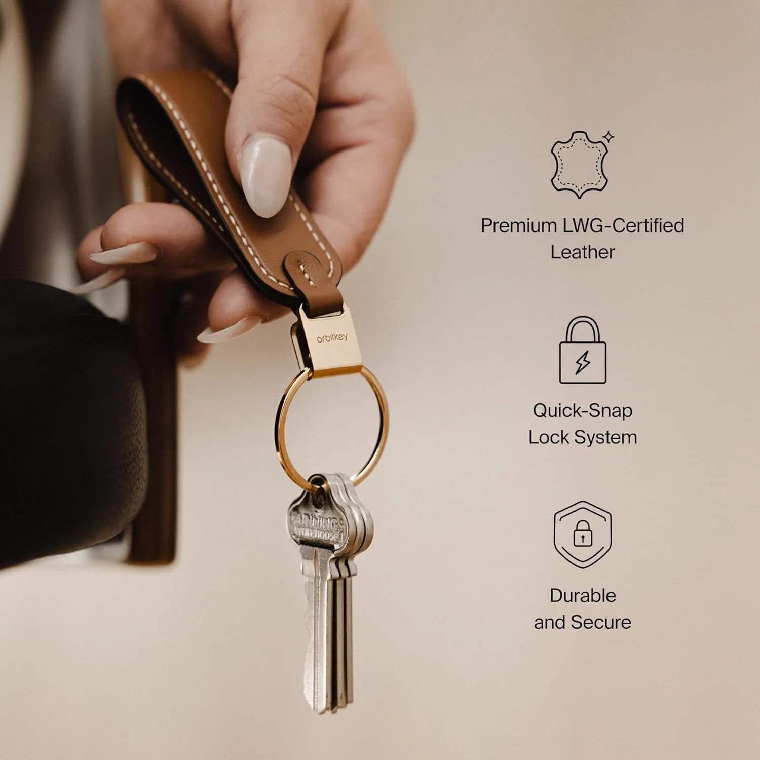 Orbitkey Loop Keychain