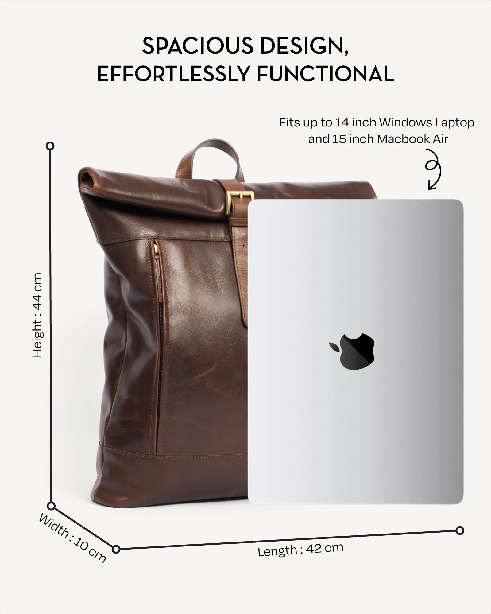 Oslo Backpack - Vintage Brown