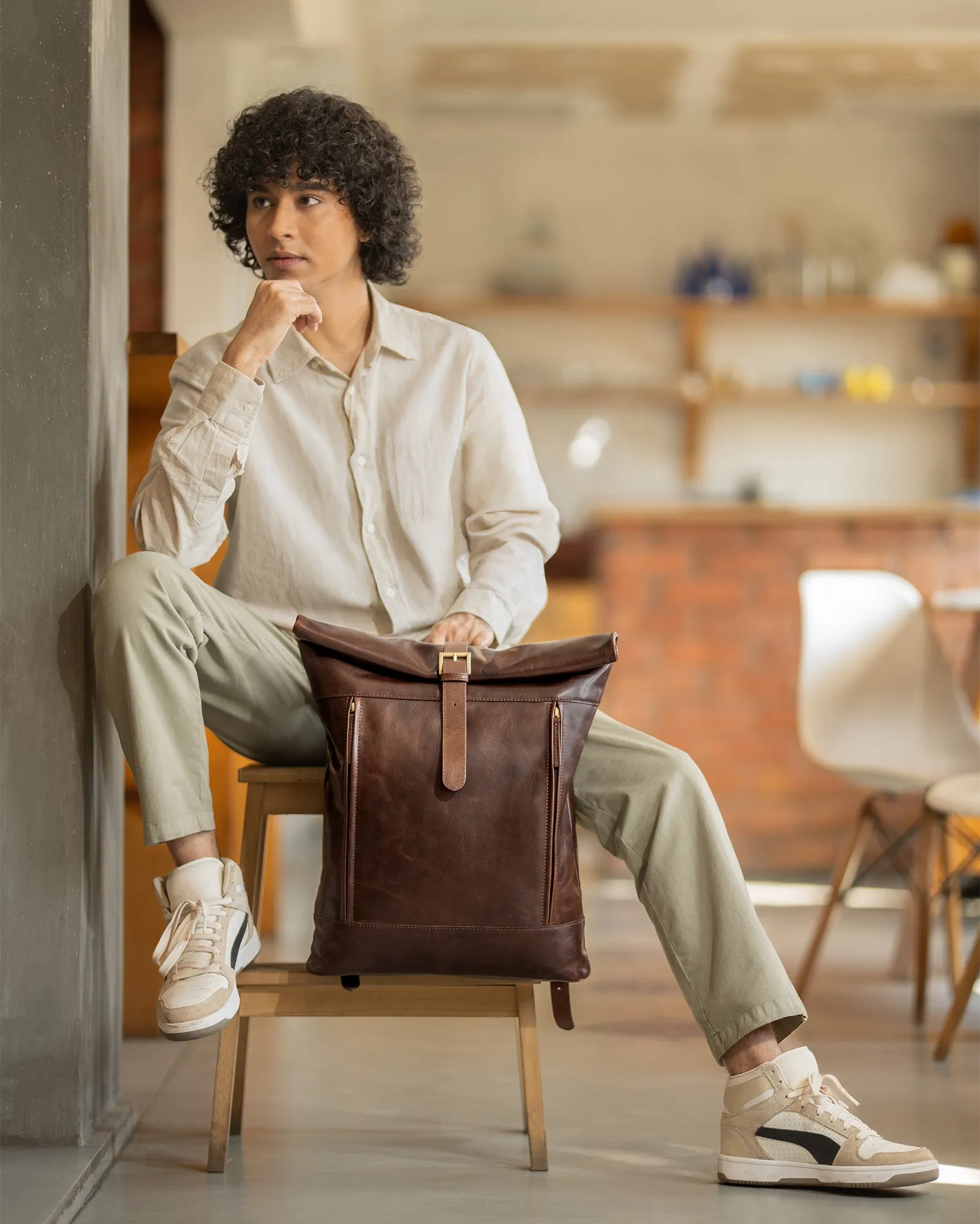 Oslo Backpack - Vintage Brown