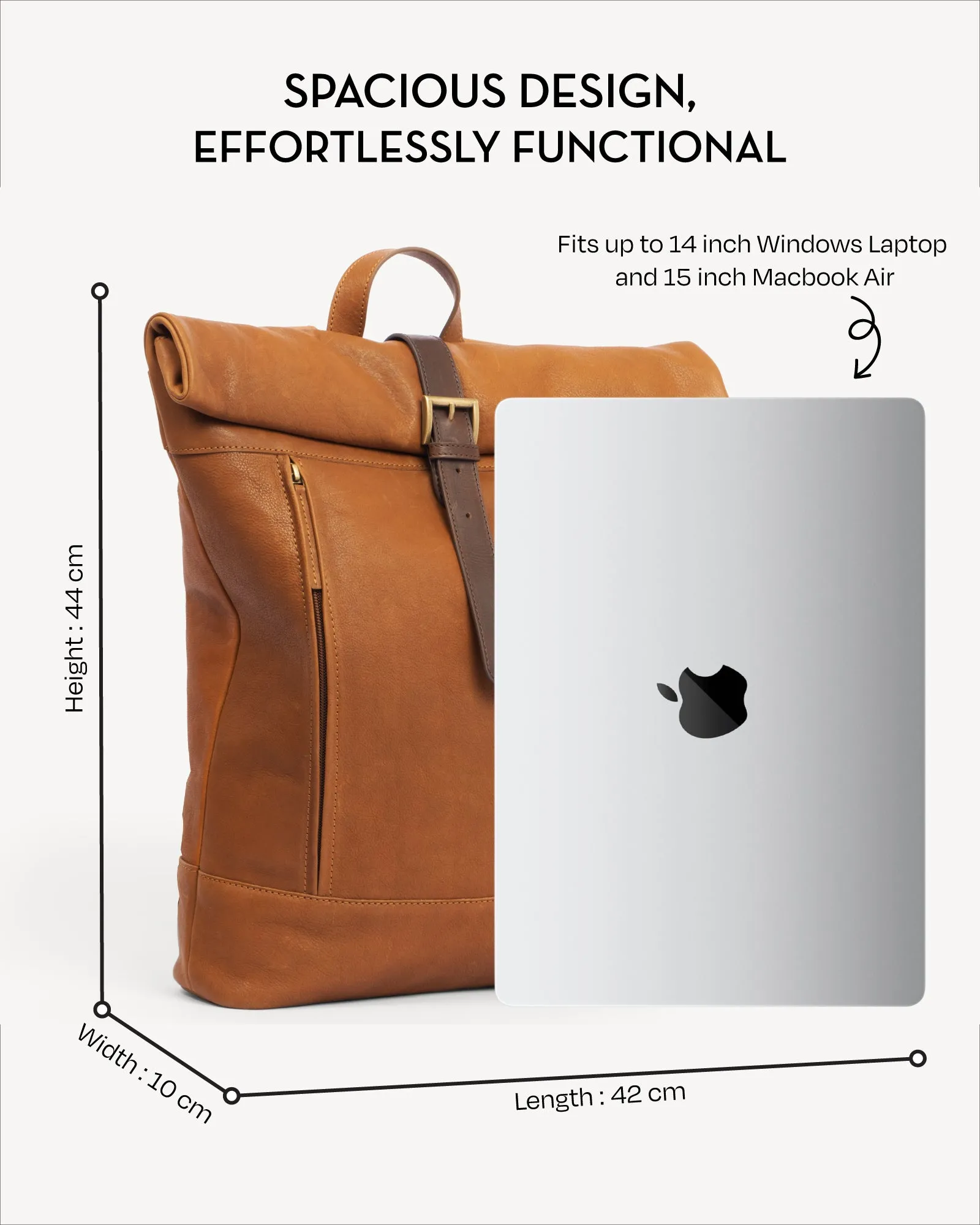 Oslo Backpack - Vintage Caramel