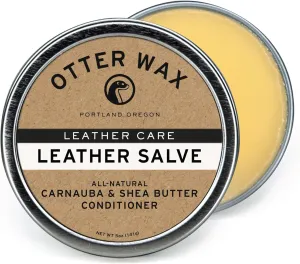 Otter Wax Leather Salve | 5oz | All-Natural Universal Conditioner | Made in USA …