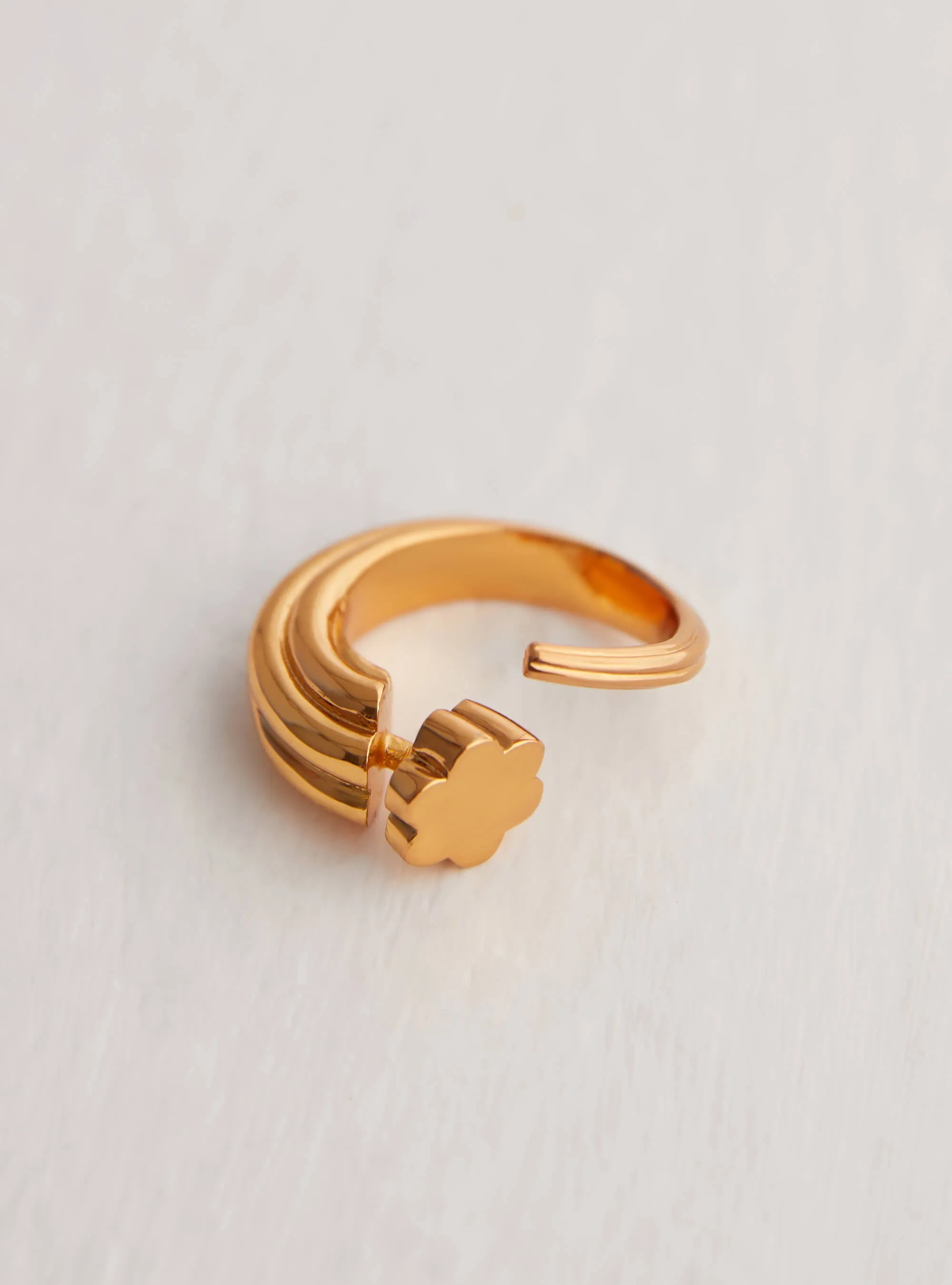 Outhouse   I   Oh Poppi Sixth Avenue Tuscon Ring Brass, Gold Accessories OHAW21RI041
