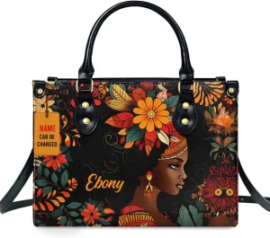 Personalized Leather Handbag For Black Women