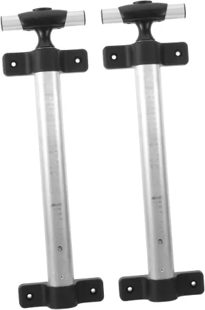 POPETPOP Ergonomic Design Pull Handle Replacement Telescopic Handle Part for Travel Suitcase