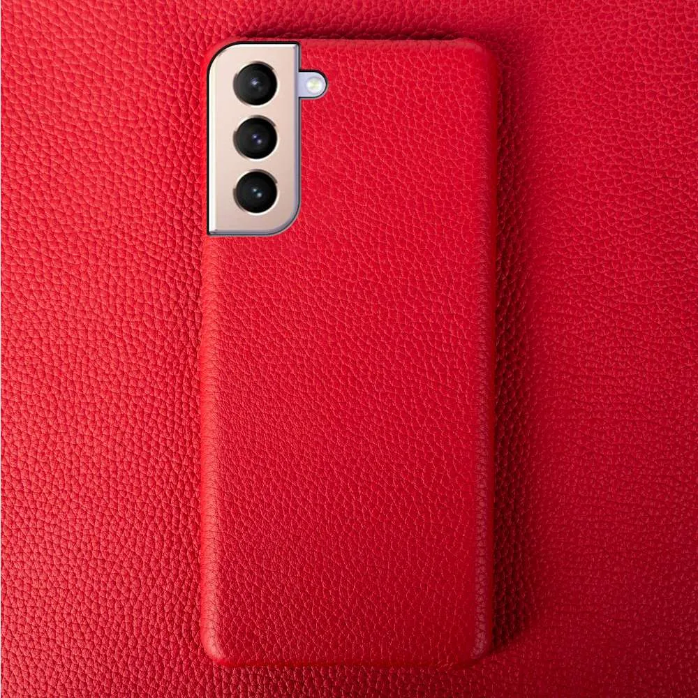 Premium Natural Leather Case For Samsung Galaxy