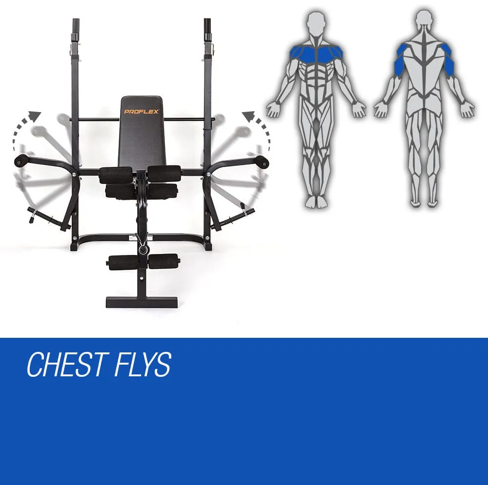 PROFLEX 7in1 Weight Bench Press [ONLINE ONLY}