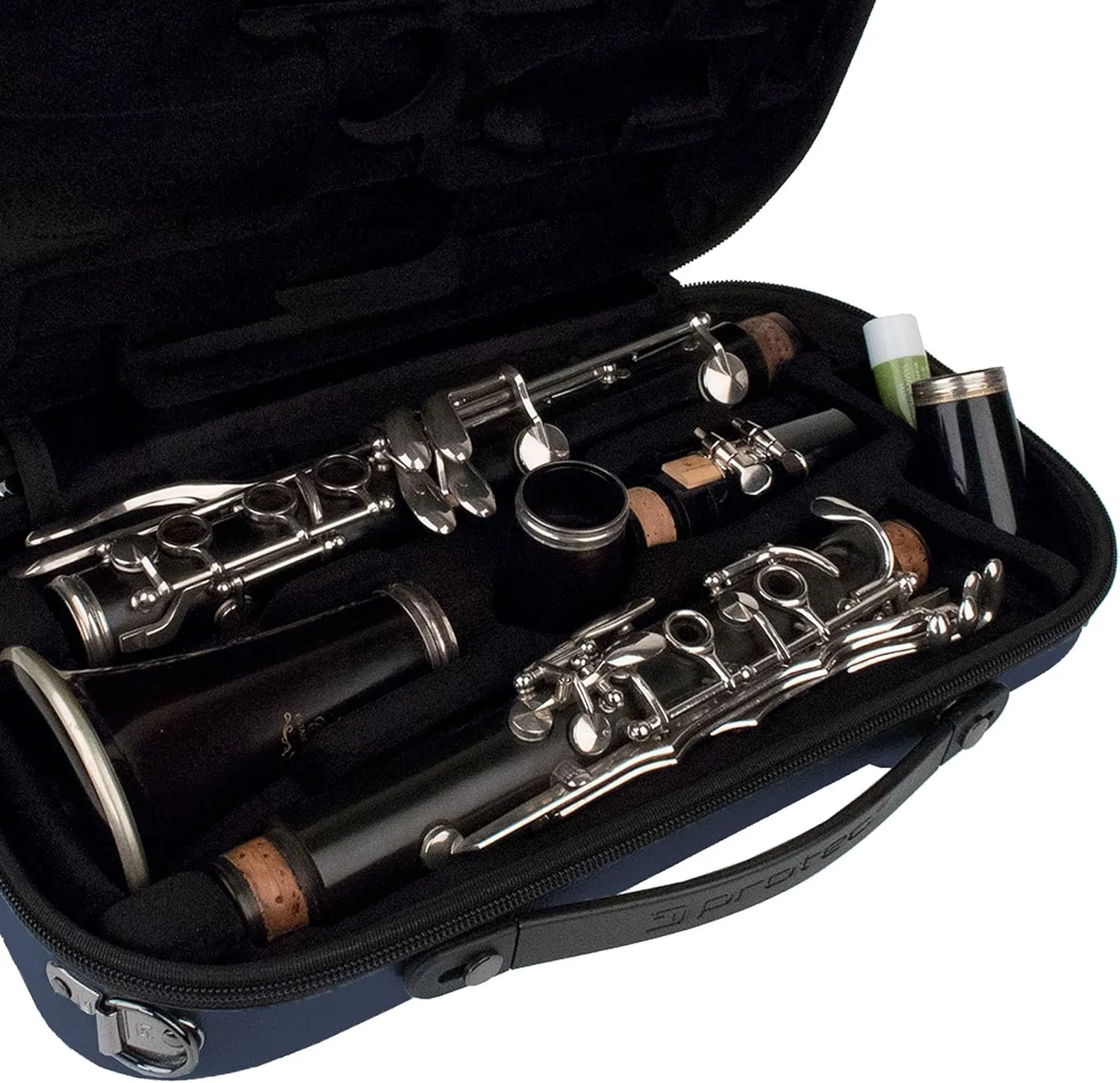 Protec Micro-Sized ABS Protection Clarinet Case, Blue (BM307BX)