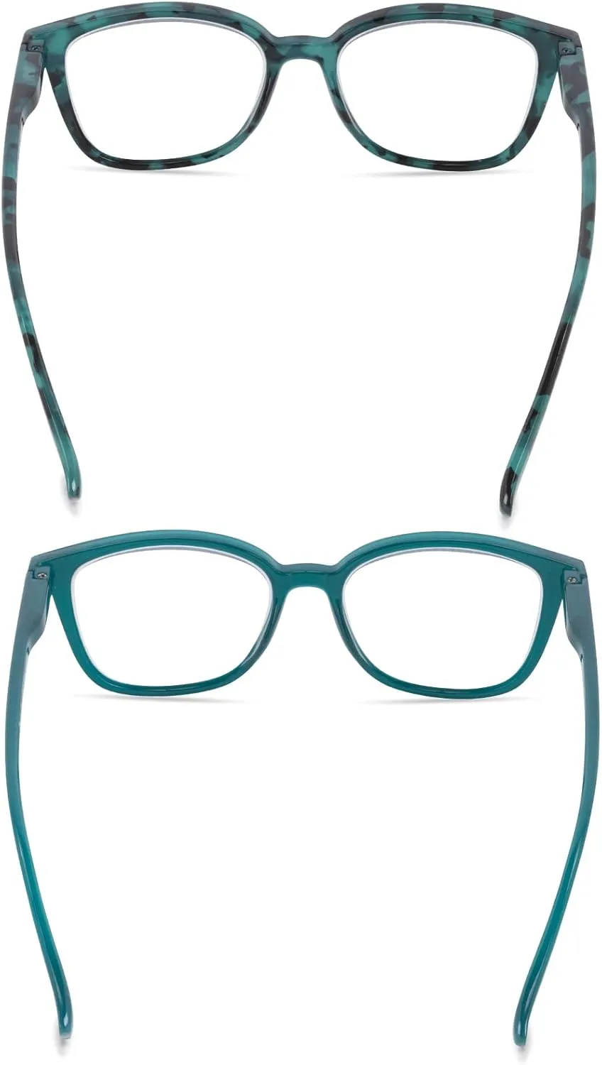Rae Dunn "NALA Blue Light Blocking Reading Glasses - 2 Pack w/READ MORE Signature Font Hard Case