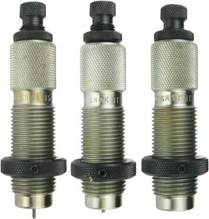 REDDING Reloading Gunsmithing Tool Deluxe (Bottleneck) Steel 3-Die Set Compatible with 308 Winchester