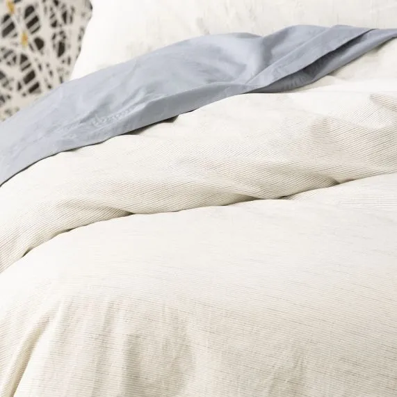 Renee Taylor Yarn Dyed Vintage Washed Cotton Quilt Cover Set - Emily