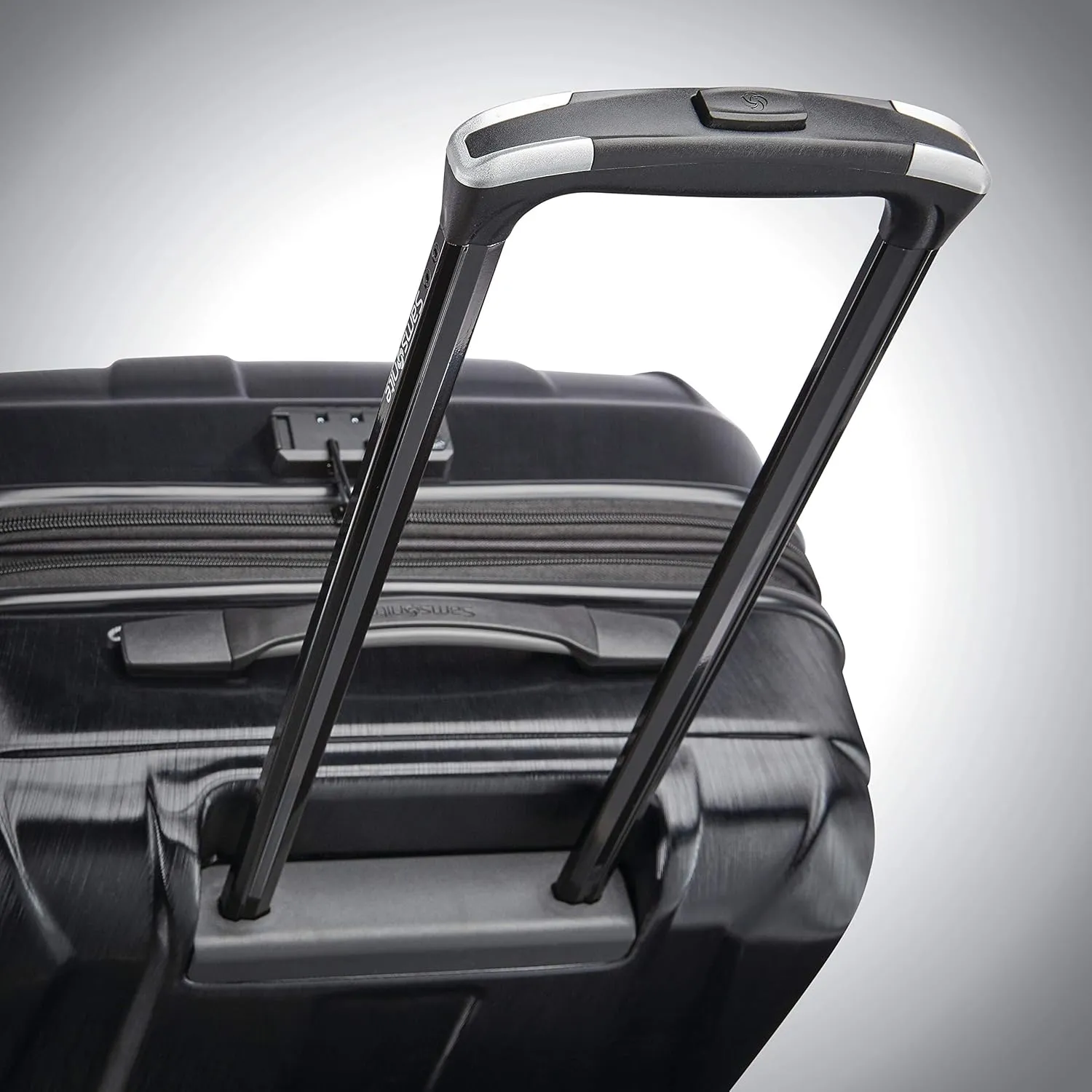 Samsonite Centric 2 Hardside Expandable Luggage with Spinner Wheels, 2-Piece Set (20/24), Black