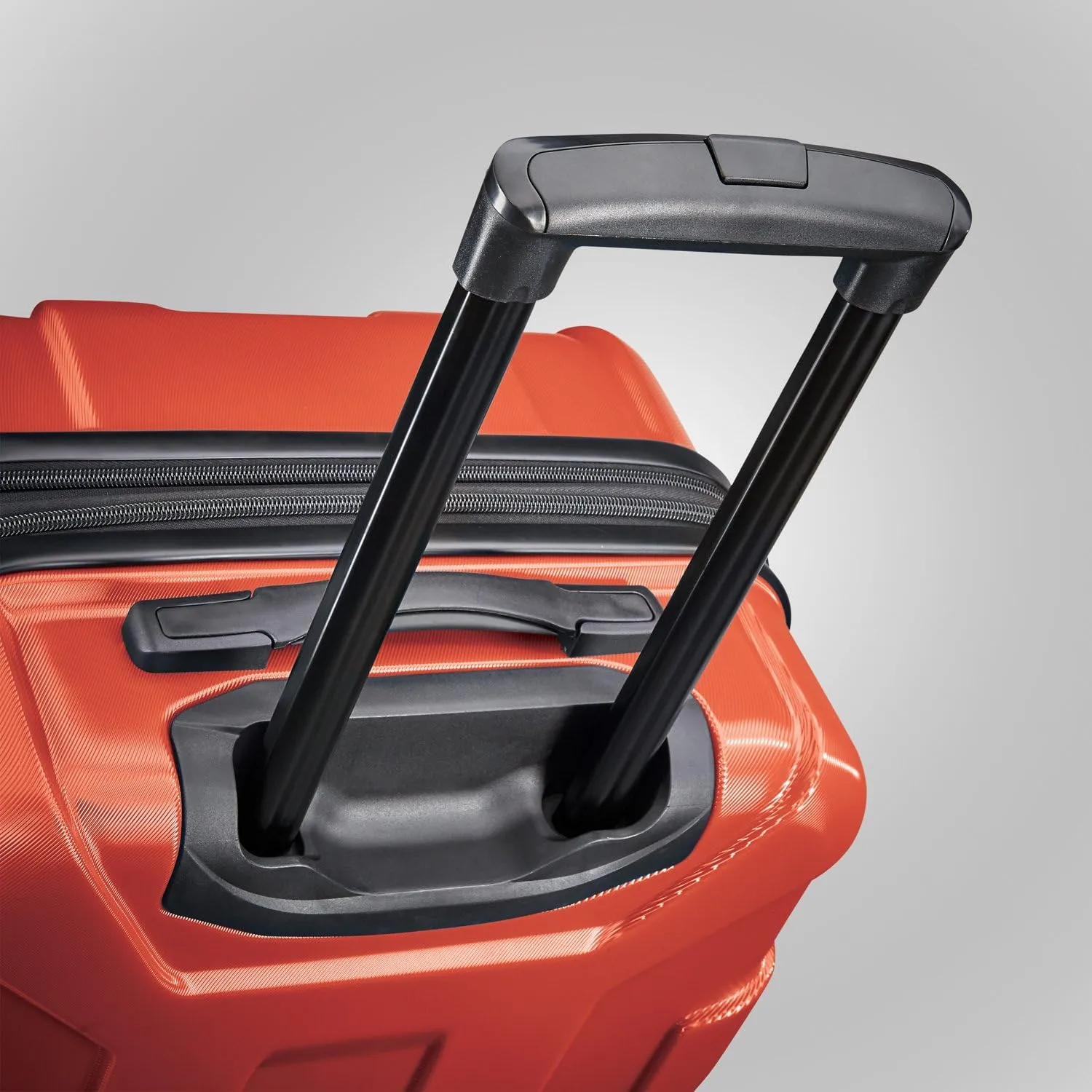 Samsonite Centric Hardside Expandable Luggage with Spinner Wheels, Burnt Orange, Carry-On 20-Inch