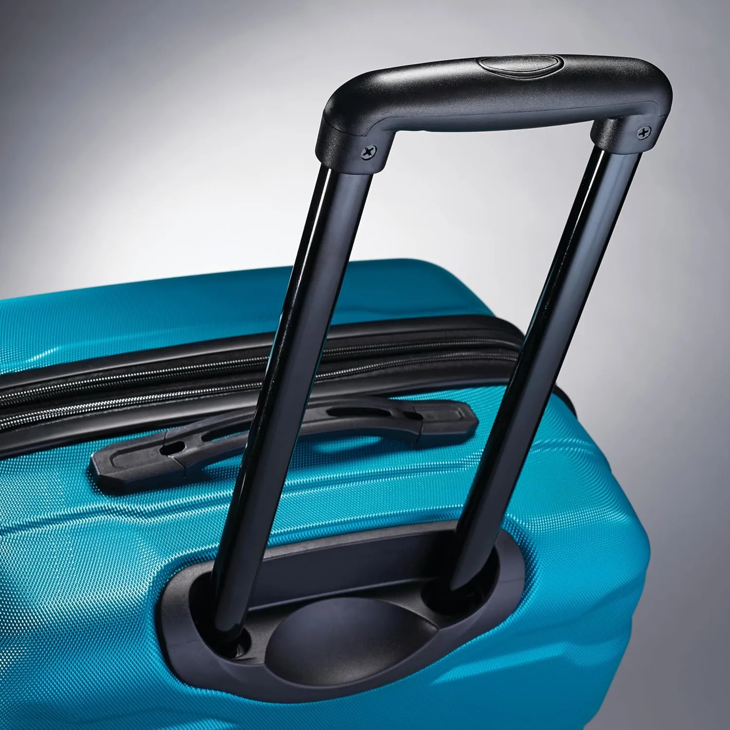 Samsonite Omni PC Hardside Expandable Luggage with Spinner Wheels, Caribbean Blue, 2-Piece Set (20/28)