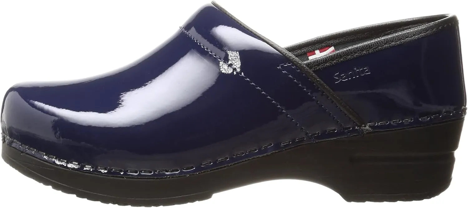 Sanita Womens Professional Patent Clog