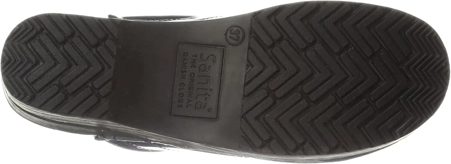 Sanita Womens Professional Patent Clog