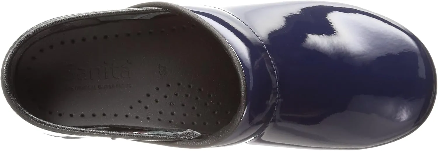 Sanita Womens Professional Patent Clog
